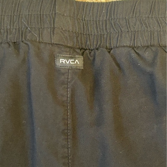 RVCA Casual Laid Back Black Pants with Pockets Small - Picture 5 of 5